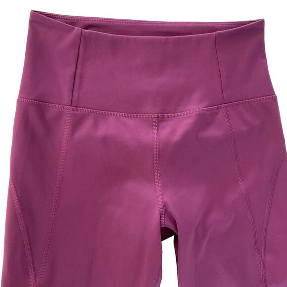 Girlfriend Collective Compressive High-Rise Capri Legging Women’s S Plum - Picture 3 of 10